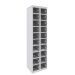 Dual USB Phone Charging Locker - H.1800 W.450 D.380mm - Perspex Door - 20 Compartments
