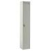 Standard Locker - 1 Compartment - Light Grey Doors - H.1800 W.450 D.450