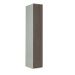 Timber Door Locker - 1 Compartment - Plain Dark Oak Doors - H.1800 W.300 D.450