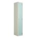 Laminate Door Locker - 1 Compartment - Aquamarine Doors - H.1800 W.300 D.450
