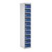 Post Box Locker - 140 Series - Dark Blue Doors - H.1725 W.300 D.380