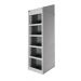 Mailroom Locker - 5 Compartment - Light Grey without Doors (Sloping Top Separately)