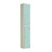 Laminate Door Locker - 2 Compartment - Aquamarine Doors - H.1800 W.300 D.450
