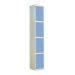 Laminate Door Locker - 4 Compartment - Campanula Doors - H.1800 W.300 D.300