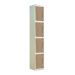 Laminate Door Locker - 4 Compartment - Oak Doors - H.1800 W.300 D.450