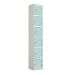 Laminate Door Locker - 6 Compartment - Aquamarine Doors - H.1800 W.300 D.300