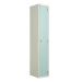 Laminate Splash Locker - 1 Compartment - Aquamarine Doors - H.1800 W.300 D.300