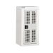  Perforated Cupboard - 1 Shelf - Light Grey Doors - H.900 W.460 D.460