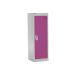 Spectrum School Locker - 1 Compartment - Pitahaya Pink Doors - H.955 W.300 D.450