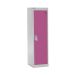 Spectrum School Locker - 1 Compartment - Pitahaya Pink Doors - H.1235 W.300 D.300