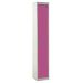 Spectrum Locker - 1 Compartment - Pitahaya Pink Doors - H.1800 W.380 D.380