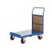 Platform Truck - Single Handle - Plywood End - Dark Blue - H.1050 W.600 D.900