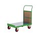 Platform Truck - Single Handle - Plywood End - Green - H.1050 W.600 D.1200
