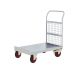 Platform Truck - Single Handle - Mesh End - Light Grey - H.1050 W.600 D.900