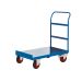 Platform Truck - Single Handle - Open End - Dark Blue - H.1050 W.600 D.1200