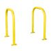Sheffield Loops - Junior Size - Grouted - Galvanised & Powder Coated - Yellow