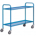 Economy Shelf Truck - 2 Tiers - Dark Blue H.960 W.495 D.1100