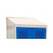 Sloping Top to suit Emergency Service Lockers - W.600 D.600 - Light Grey