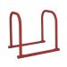 Sheffield Rack - Junior Size - 2 Loops  - Galvanised & Powder Coated - Red