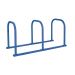 Sheffield Rack - Adult Size - 3 Loops  - Galvanised & Powder Coated - Dark Blue