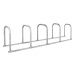 Sheffield Rack - Junior Size - 5 Loops  - Galvanised & Powder Coated - Light Grey