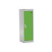 Spectrum School Locker - 1 Compartment - Sublime Lime Doors - H.955 W.300 D.450