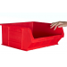 Plastic Storage Containers H.375 W.420 D.182 - Blue Colour - Pack Qty 5 (Size 6)