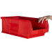 Plastic Storage Containers H.520 W.310 D.200 - Red Colour - Pack Qty 5 (Size 7)