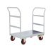 Platform Truck - Twin Handle - Open End - Light Grey - H.1050 W.600 D.900