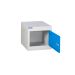 Cube Locker - Dark Blue Doors - H.300 W.300 D.300
