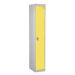 Secure Locker - Yellow Doors - H.1800 W.300 D.300 - 1 Compartment