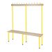 Standard Island Bench - Single Sided - Yellow Frame - 1630.2000.300