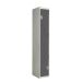 Z-Door Locker - Laminate Door - Graphite Grey Doors - H.1800 W.450 D.450