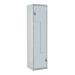 Z-Door Locker - Laminate Door - Light Grey Doors - H.1800 W.450 D.450