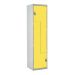 Z-Door Locker - Steel Door - Yellow Doors - H.1800 W.450 D.450