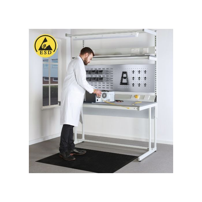 Cantilever ESD Workbenches