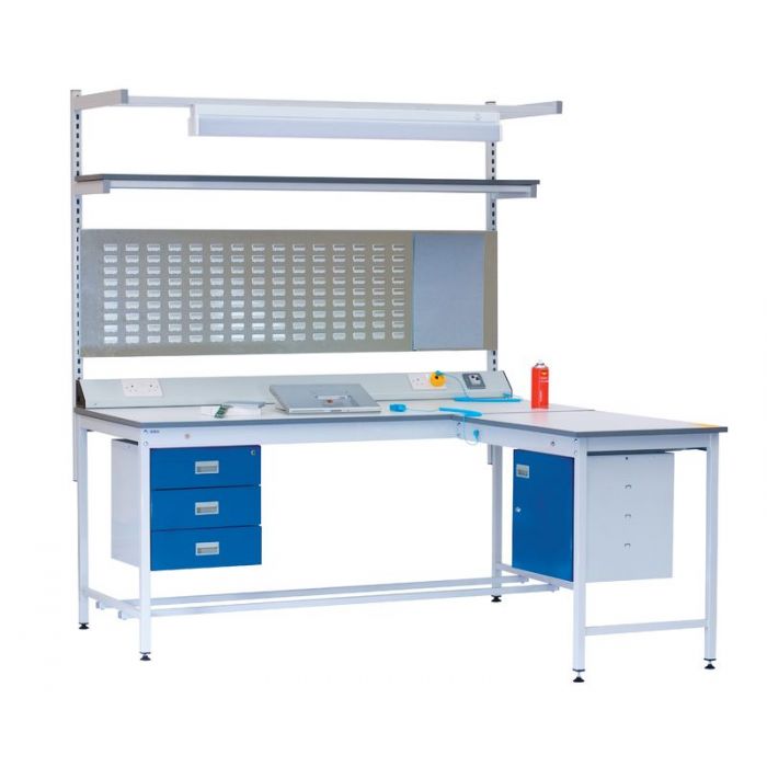 Express Square Tube ESD Workbenches