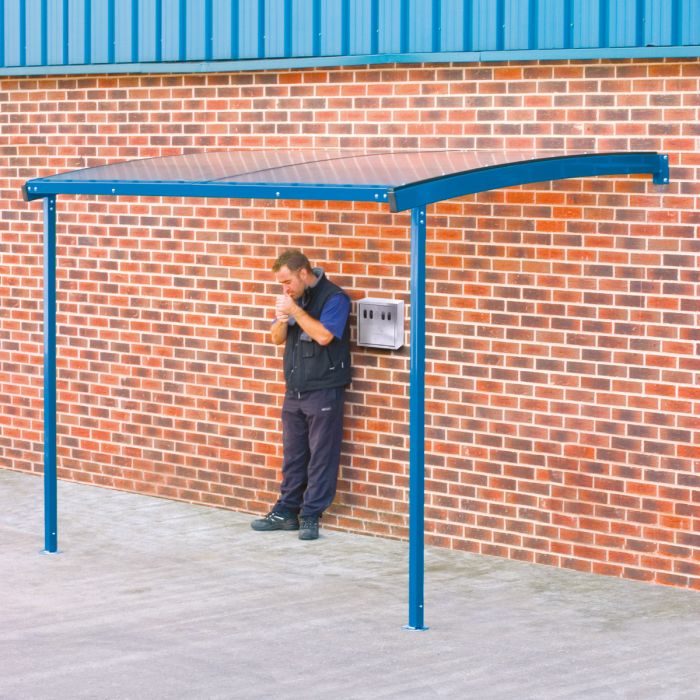 Wall Mounted Smoking Shelter