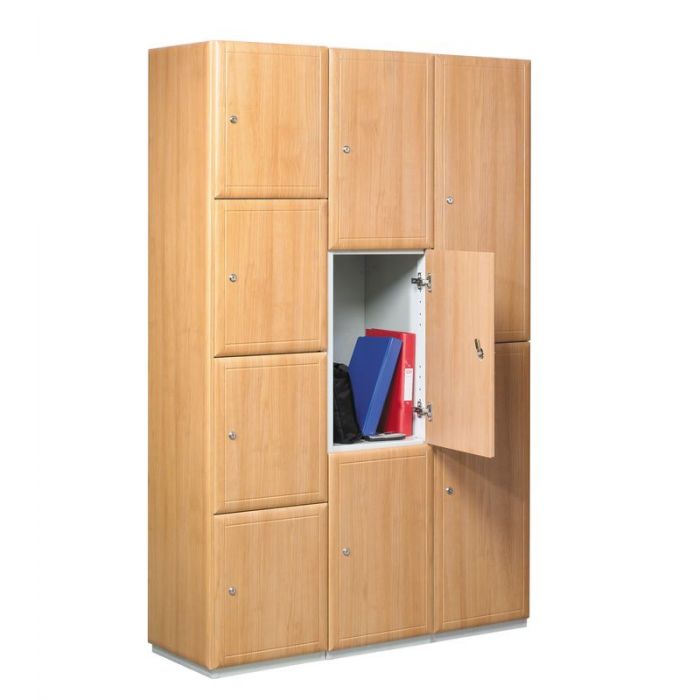 Timber Door Lockers