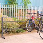  Traditional Rack shown in QMP Cycle Shelter - SRTRADCR8KXX
