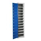 Flat Garment Lockers - 15 Shelves - UK Locker Manufacturer